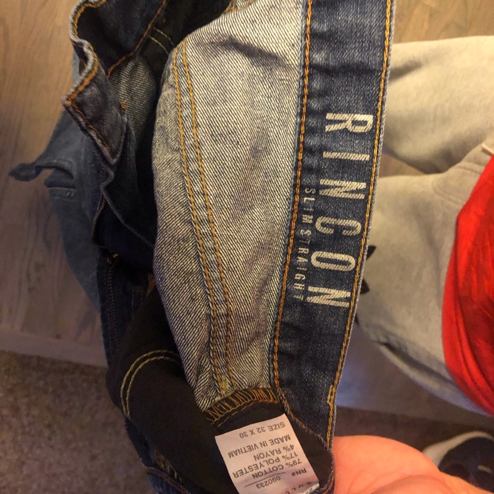 Men’s Rincon slim straight jeans size 32/30